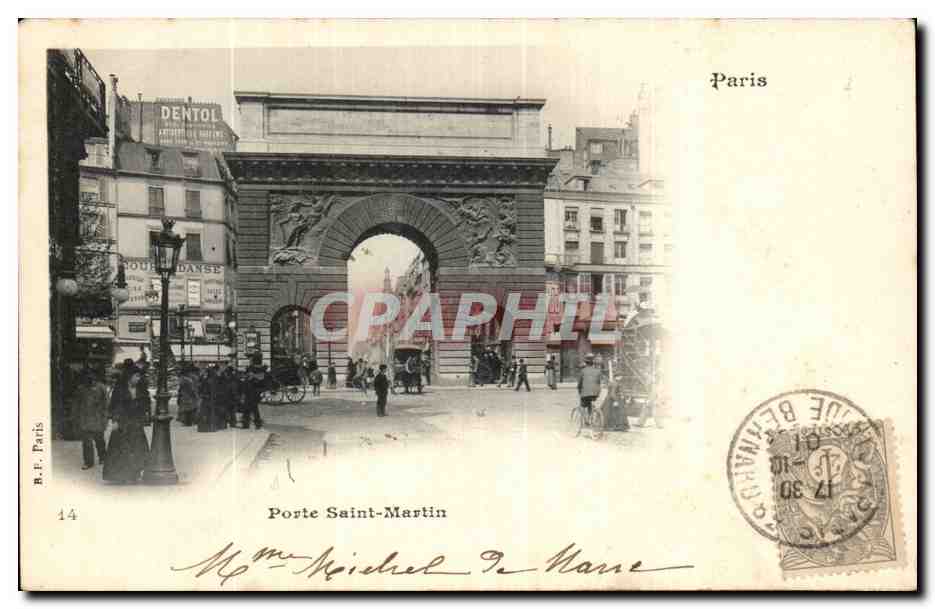 Paris - 10 - Saint Martin - CPA 