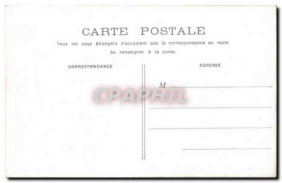 Paris - 1 - La Place du Chatelet - CPA  — Verso