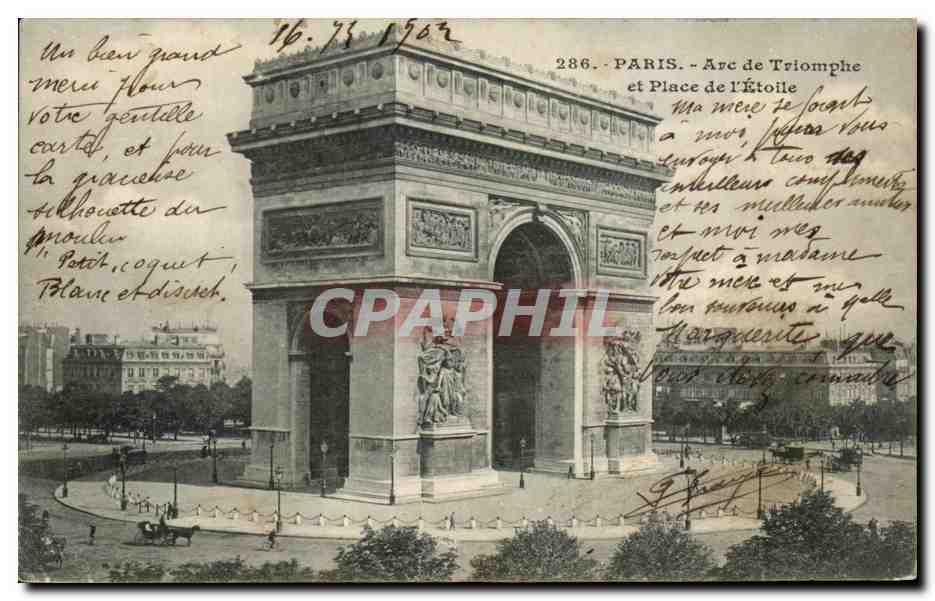 Paris - 18 - L'Arcde Triomphe - Place de L'Etoile - CPA 