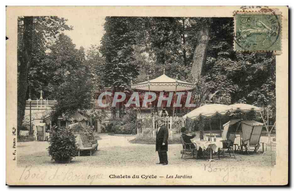 Paris - 16 - Chalets du Cycle - Les Jardins - CPA 