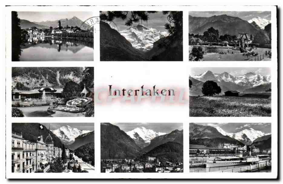 Suisse - Schweiz - Interlaken - Souvenir - CPA 