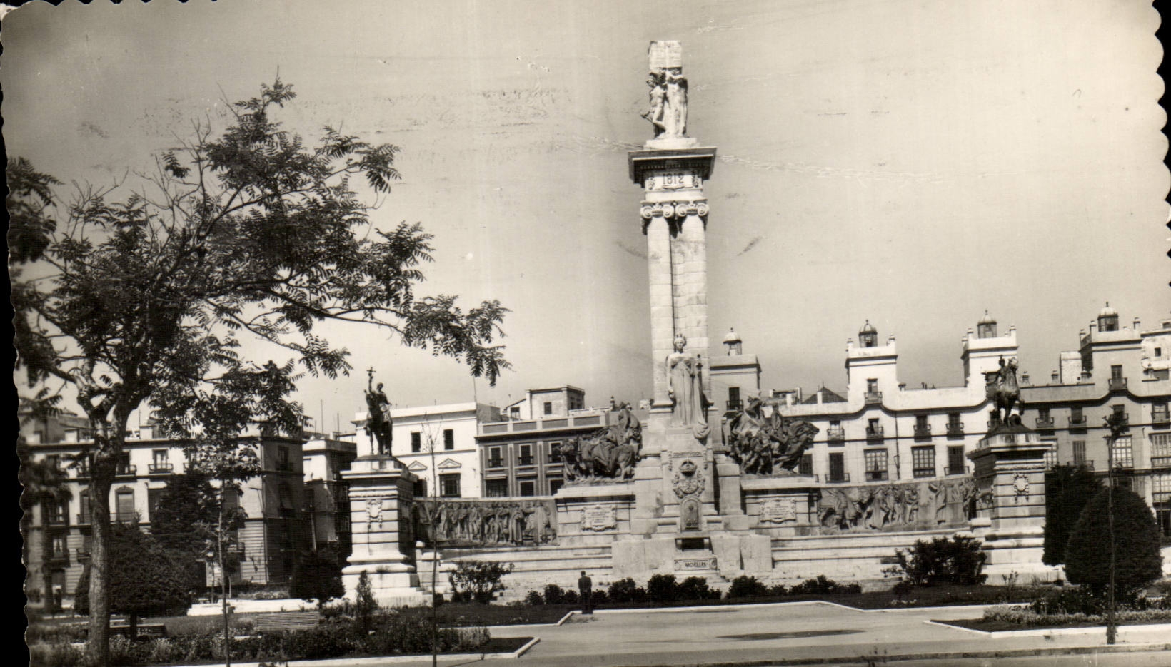 Espana - Espagne - Cadiz - Monumento a Cortes de 1812 - CPA 