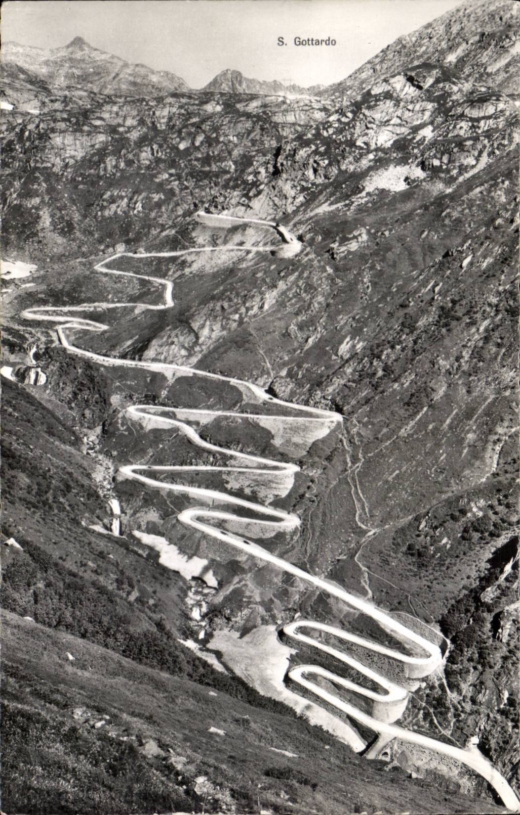 Suisse Valle Tremola CPM Strada del Gottardo 