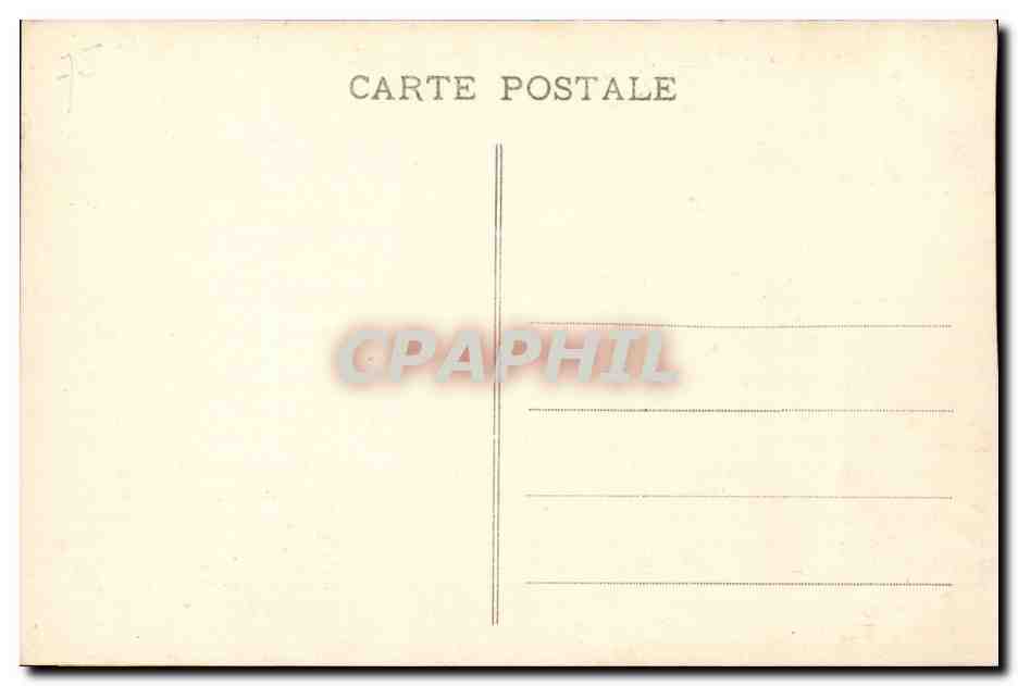 Paris - 10 - Place de la Republique - CPA  — Verso