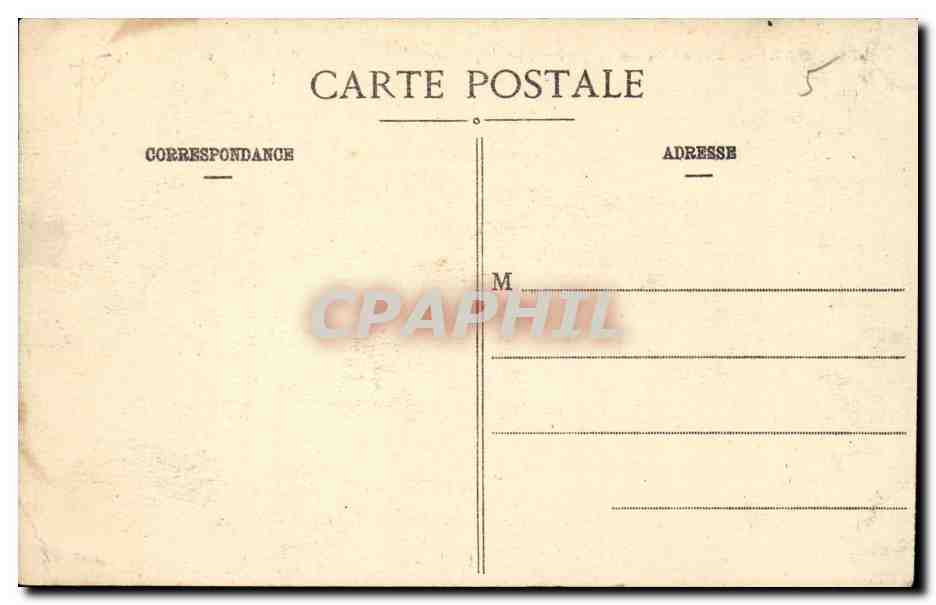 Paris - 10 - Place de la Republique - CPA  — Rückseite
