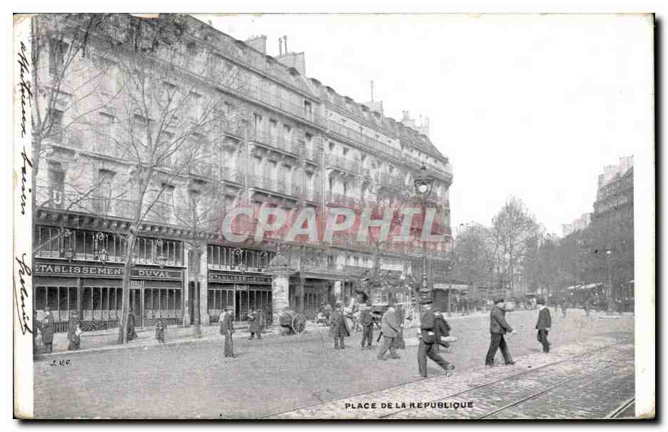 Paris - 10 - Place de la Republique - CPA 
