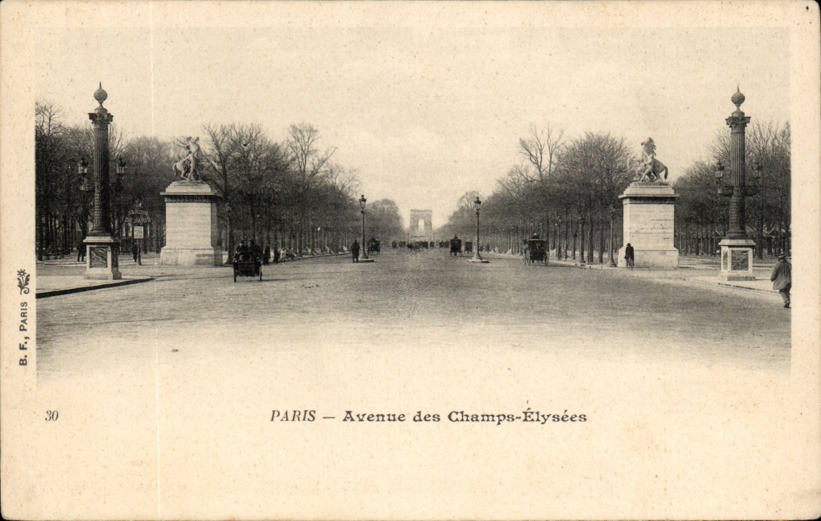 Paris - 8 - L'Avenue des Champs Elysees - CPA 
