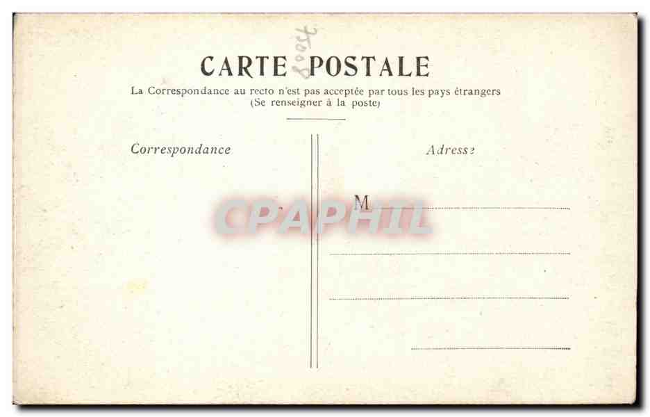 Paris - 8 - L'Avenue des Champs Elysees - CPA  — Rückseite