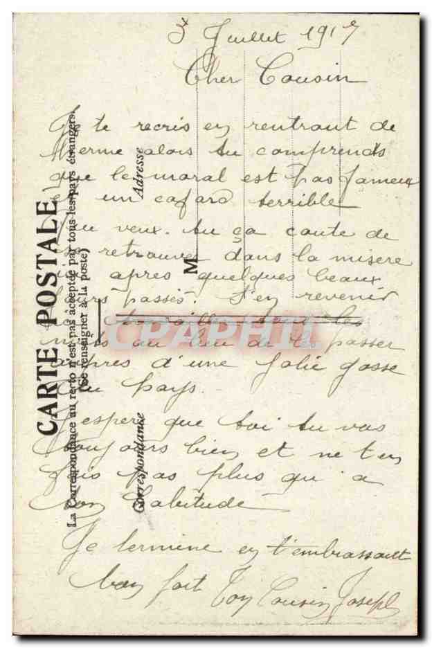 Paris - 10 - La Gare du Nord - CPA  — Rückseite