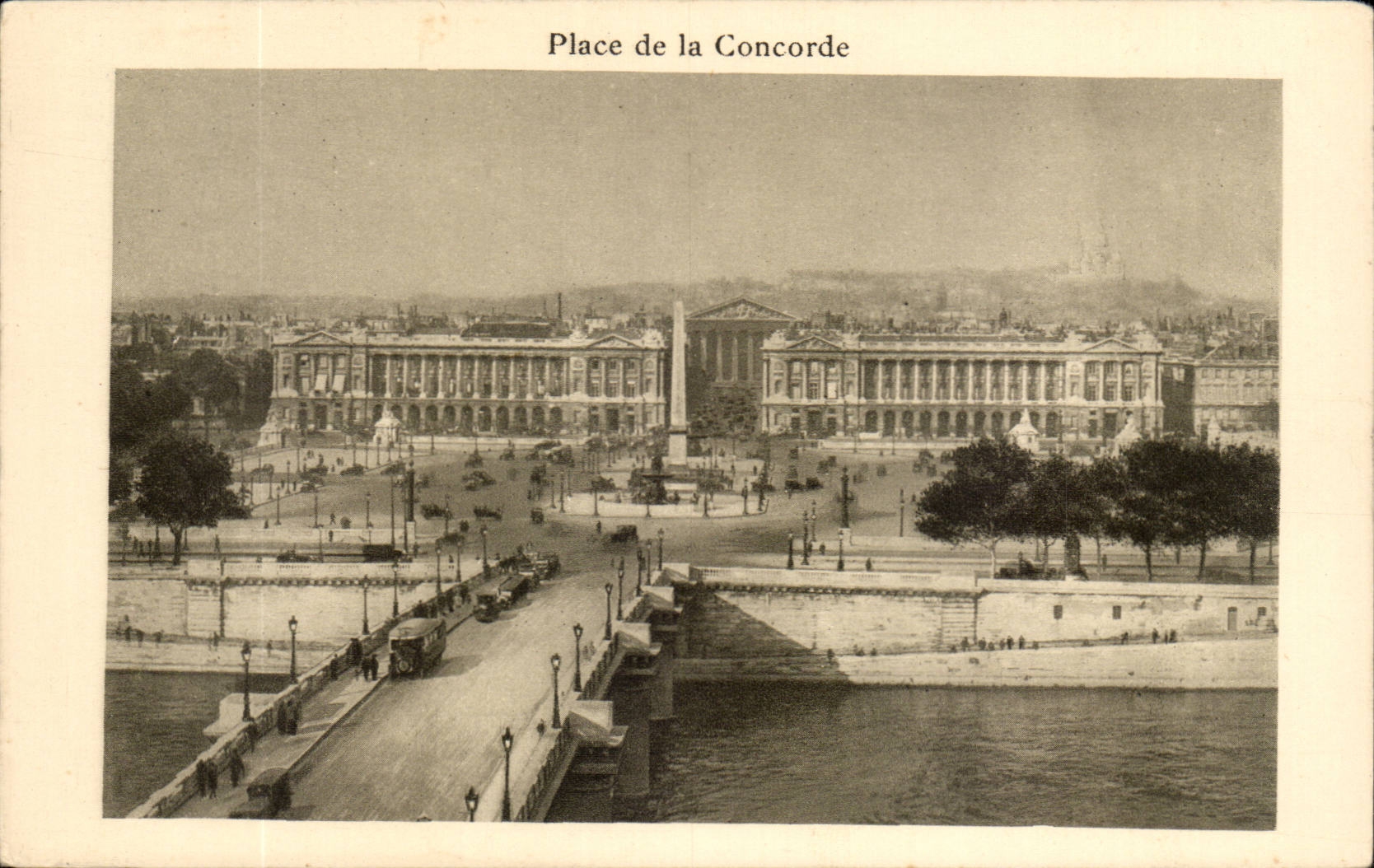 Paris - 8 - Place de la Concorde - CPA 