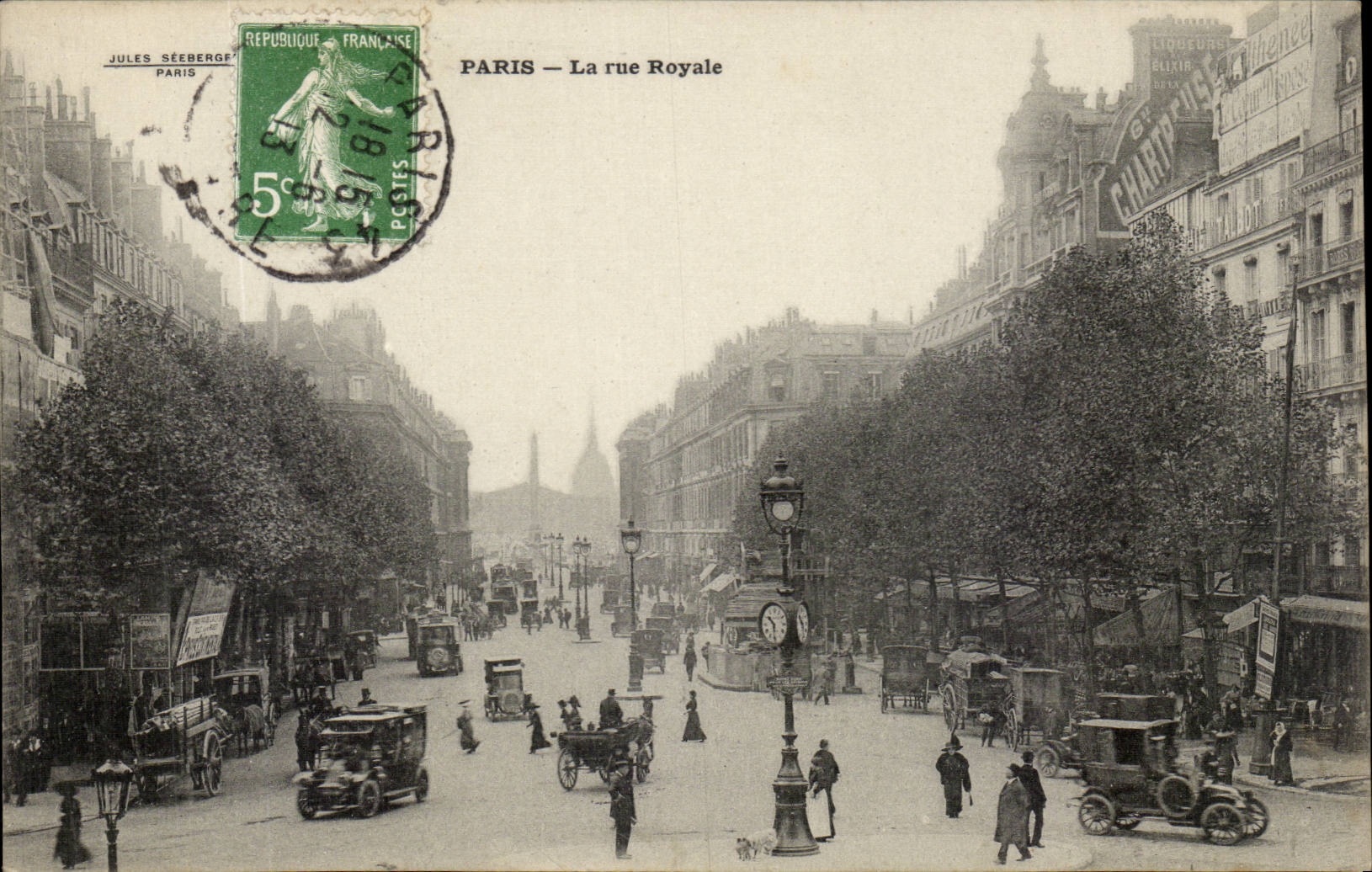 PARIS — La rue Royale — Jules Séeberge