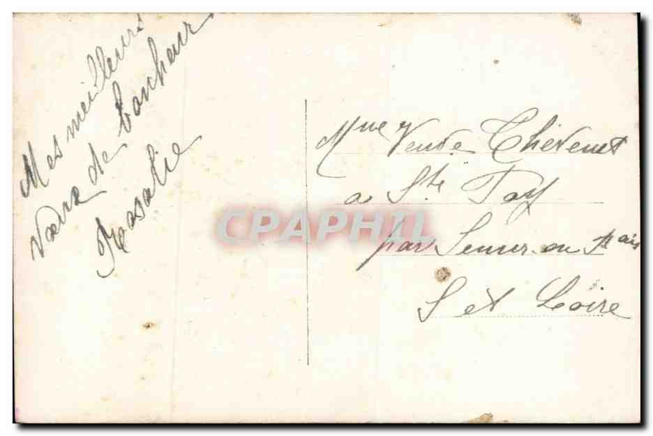 Fetes - Bonne Annee - Fleurs - Flowers - houx - holly - CPA  — Back