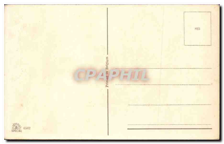 Fetes - fleurs - flowers - Bonne Fete - CPA  — Rückseite