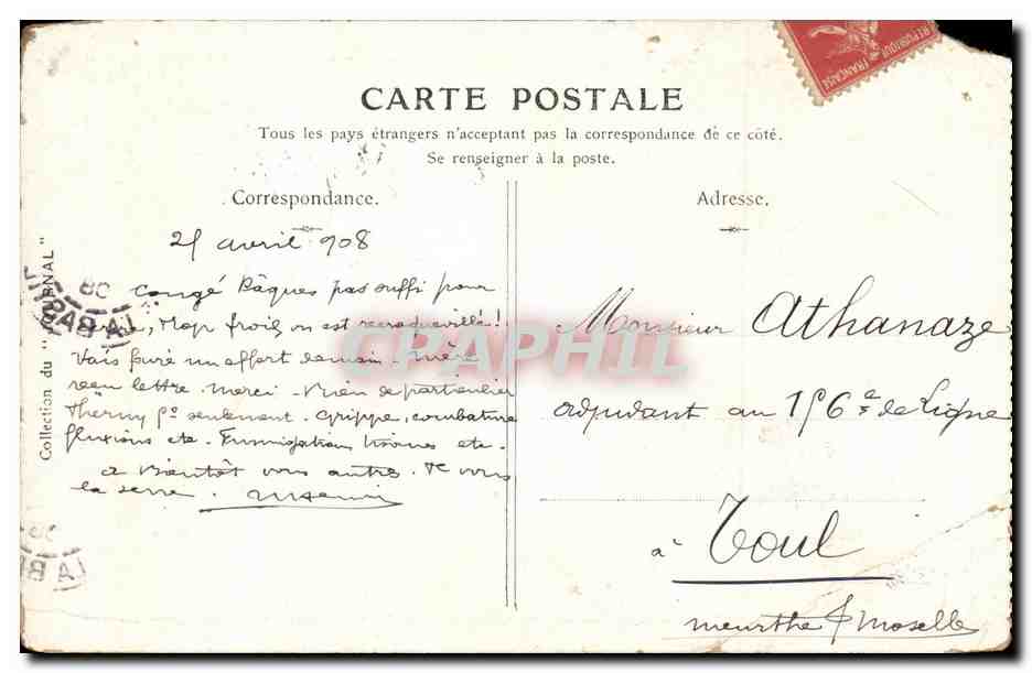 Arts - Tableaux -Musee du Louvre - Terburg - Le Galant Militaire - CPA — Reverso
