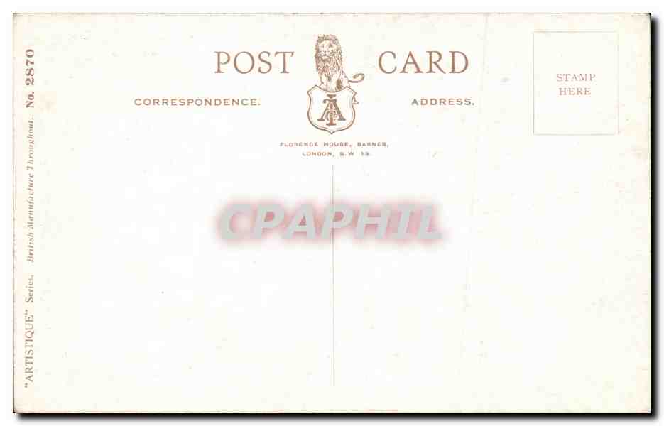 Fantaisie - Bebe- Sweet baby with dirty hands - CPA  — Rückseite