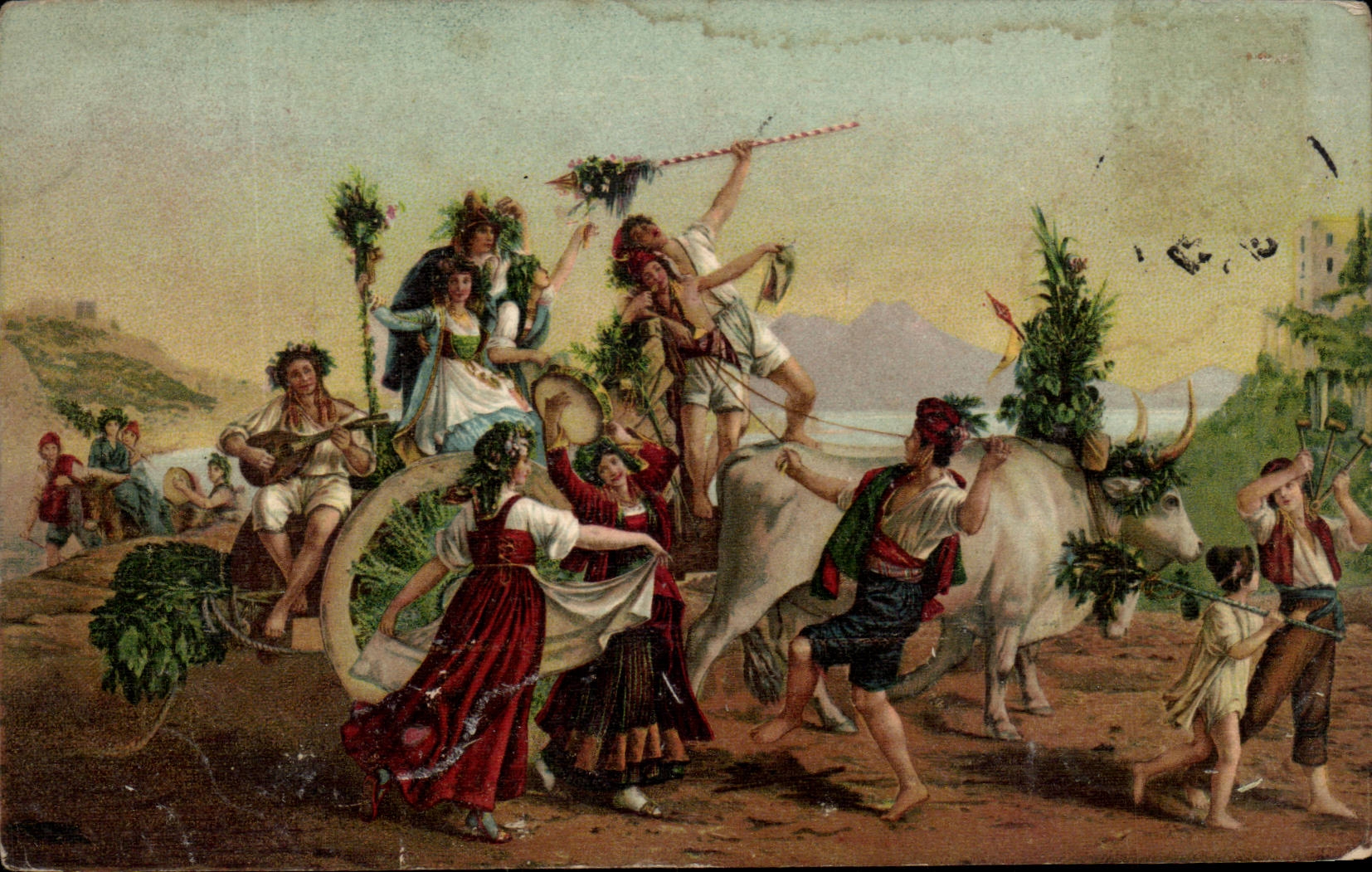 Fête de la Madone de l'Arc — Éditeur Léopold Robert, n° 882