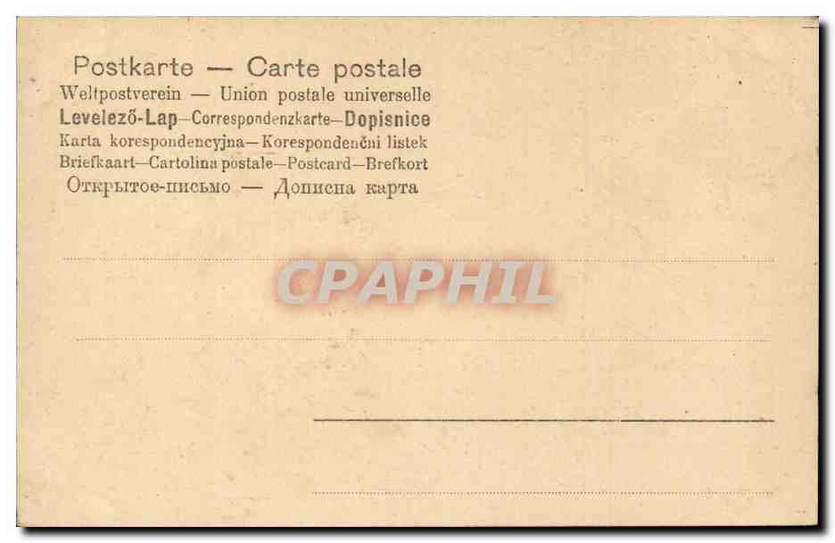 Arts - Tableaux - Pretty Country Scene - CPA  — Verso
