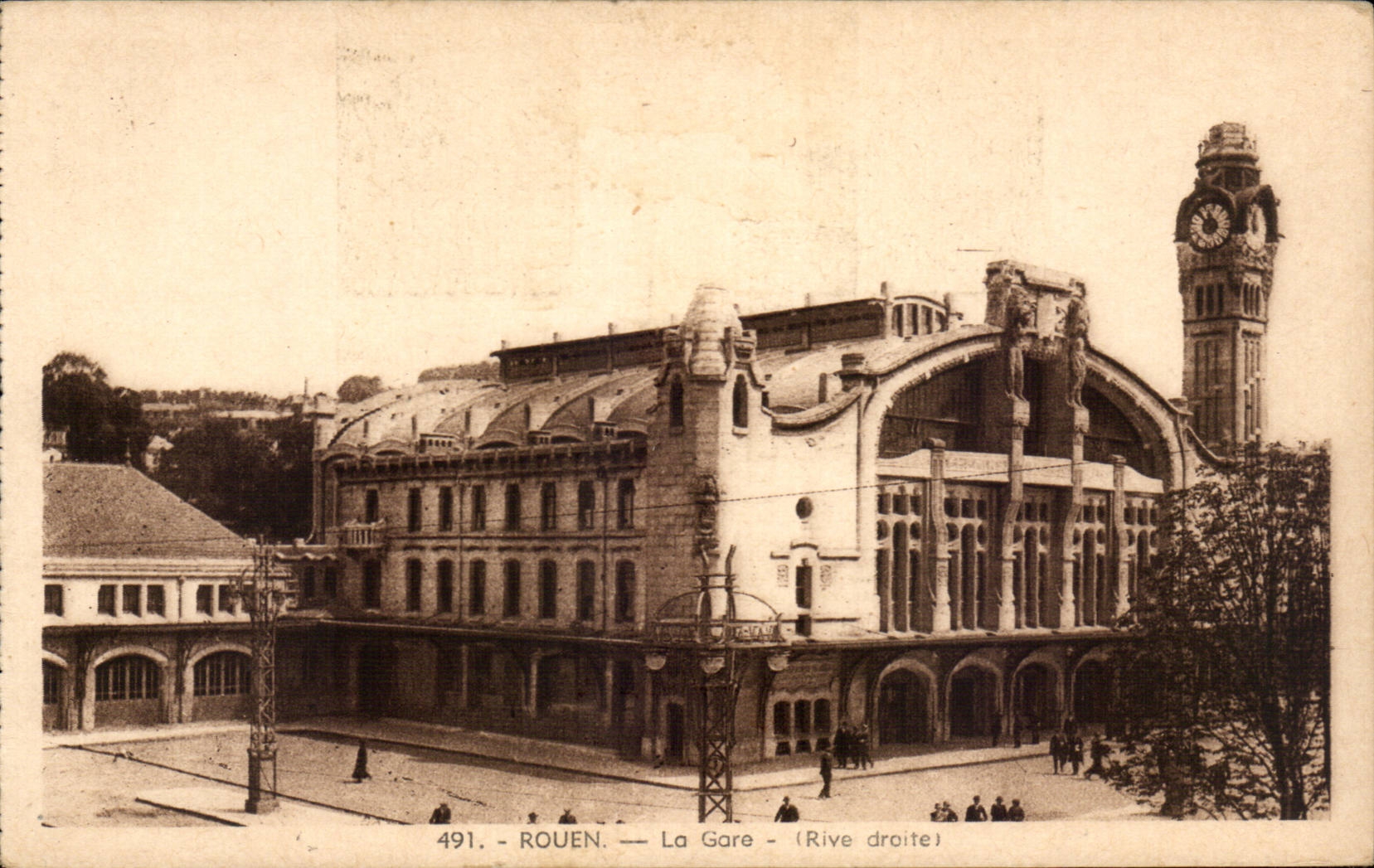 Rouen - La Gare - CPA 