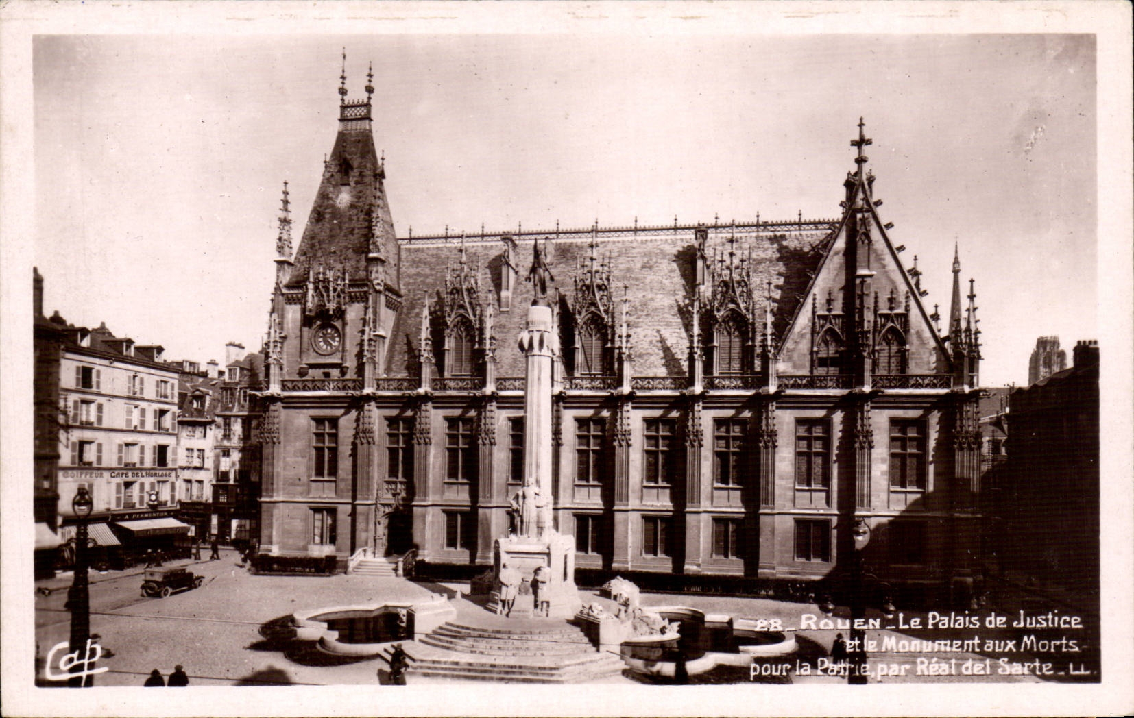 Rouen - Palais de Justice - CPA 