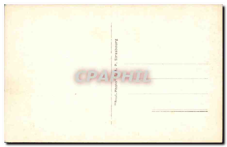 Rouen - Palais de Justice - CPA  — Verso
