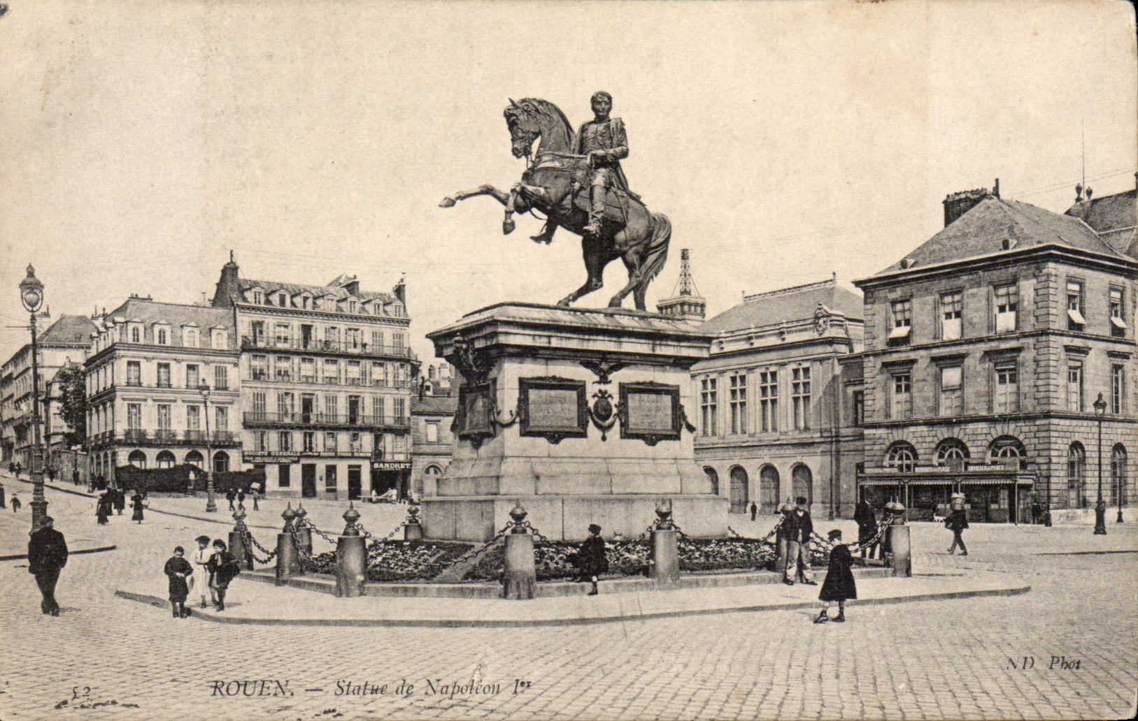 Rouen - Statue de Napoleon I - CPA 