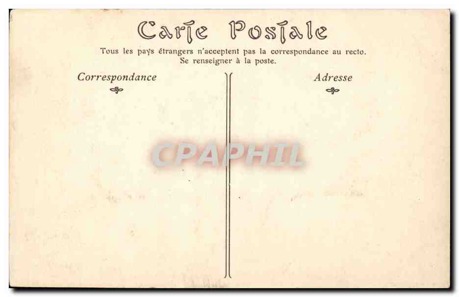 Rouen - Statue de Napoleon I - CPA  — Verso