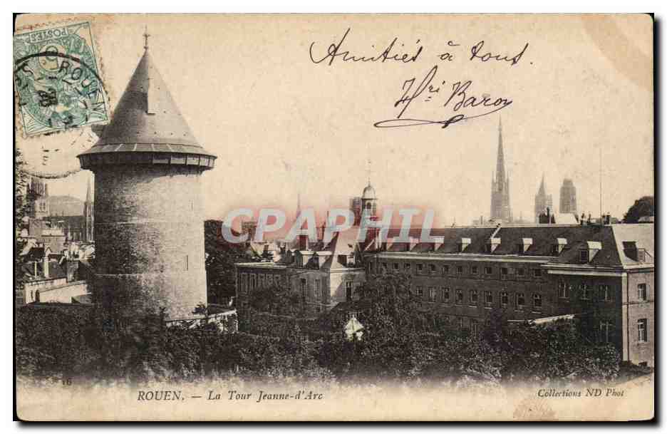 Rouen - La Tour Jeanne d'Arc - CPA 