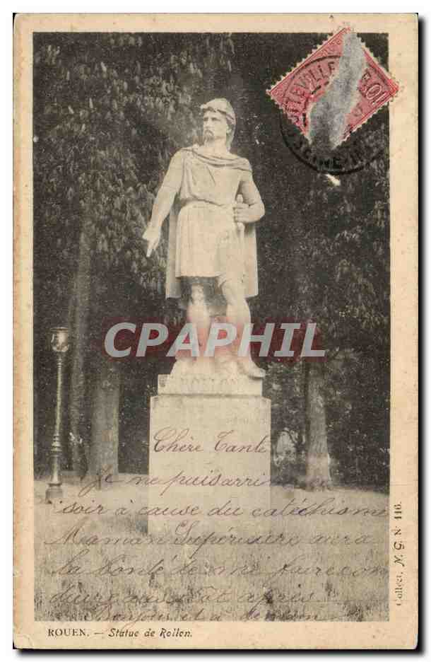 Rouen - Statue de Roilon - CPA 