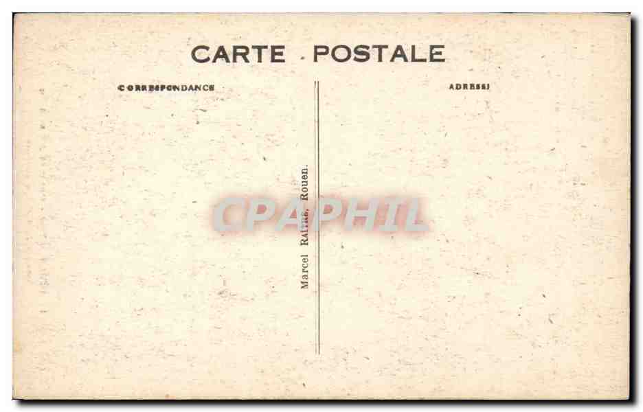Rouen - Tour - Musee du Jeanne d'Arc - CPA  — Rückseite