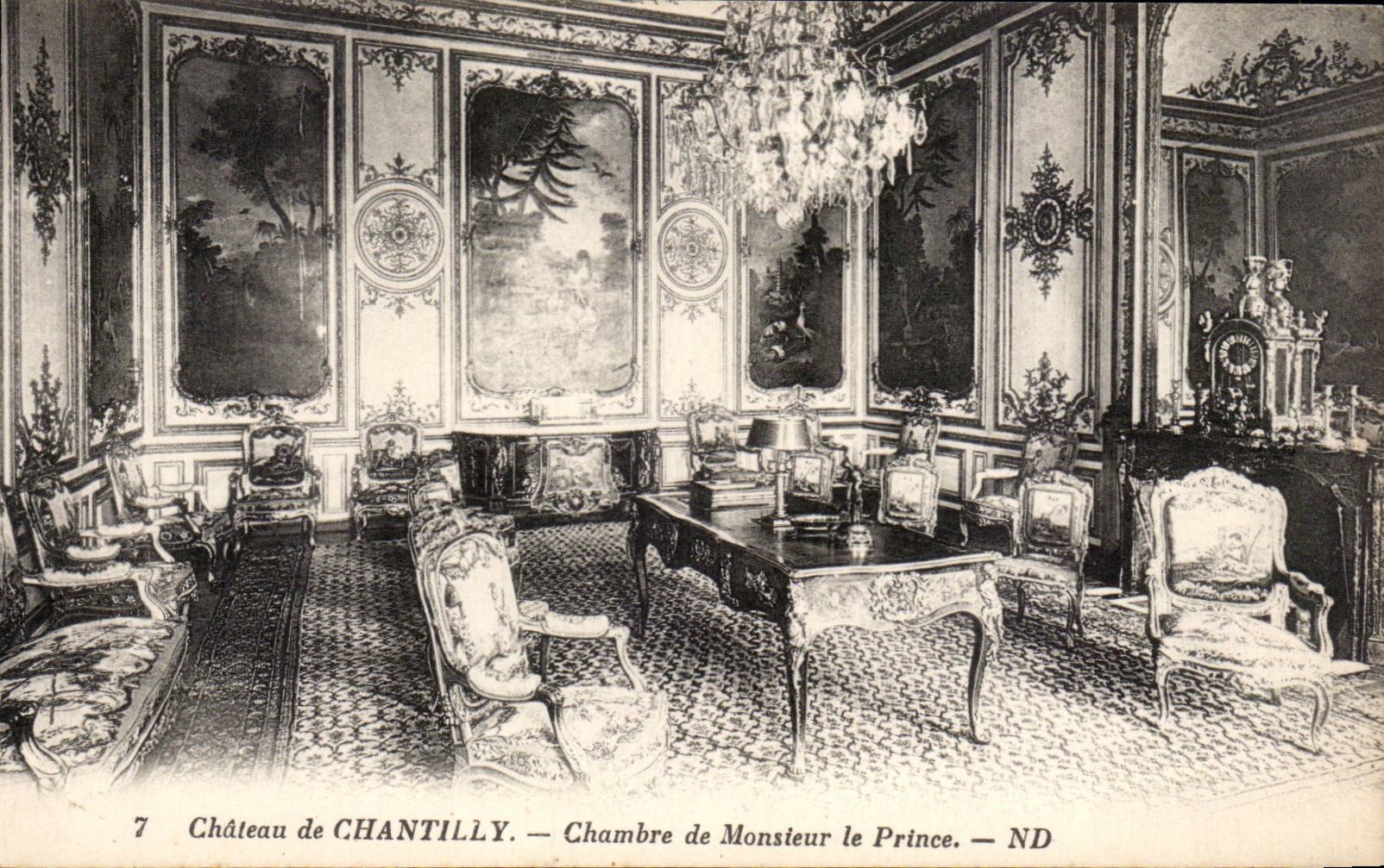 Château de Chantilly — Chambre de Monsieur le Prince — ND