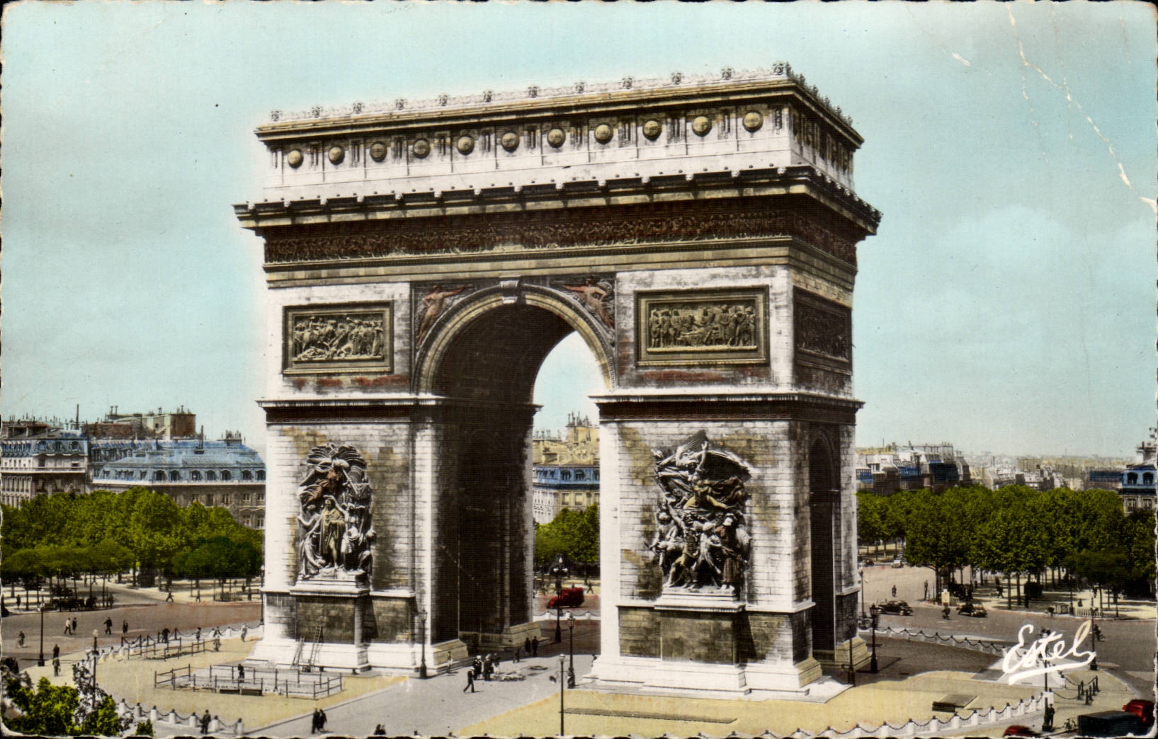 Arc de Triomphe — Paris — Éditeur Eitel, n° 237
