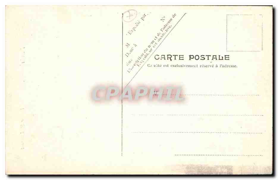 CPA Paris Eglise Saint Laurent — Rückseite
