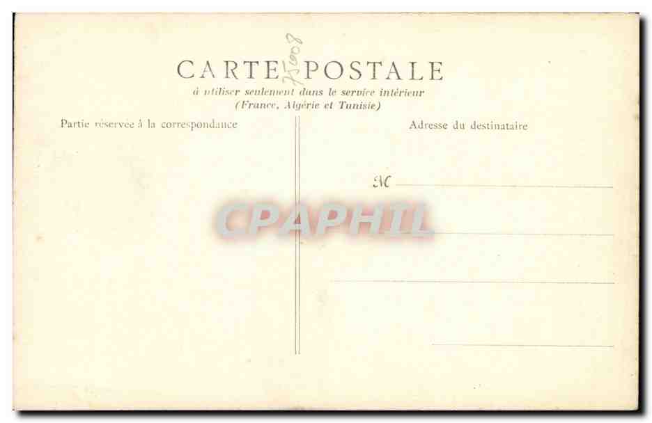 CPA Paris Eglise Saint Augustin — Rückseite