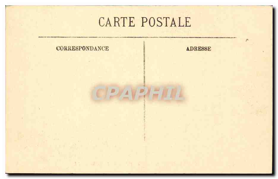 CPA Paris L'avenue du bois de Boulogne et l'arc de triomphe — Verso