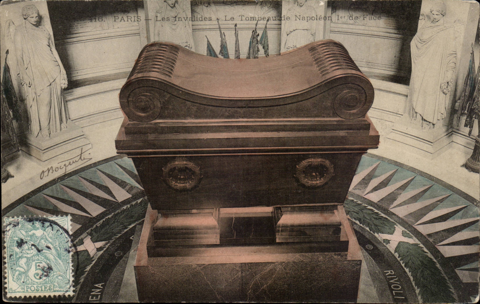 CPA Paris Les Invalides Tombeau de Napoleon 1er