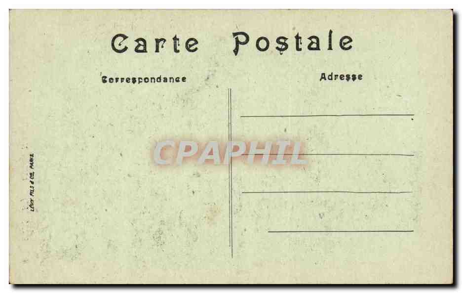 CPA Paris Eglise Notre Dame — Rückseite
