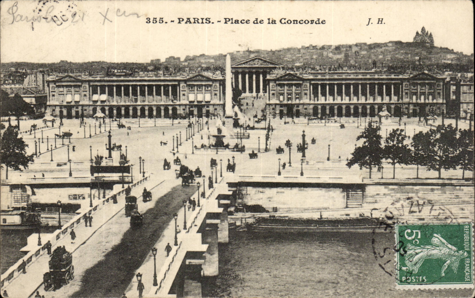 CPA Paris Place de la Concorde