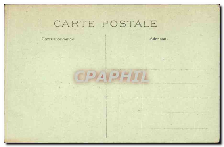 CPA Paris La gare du Nord et le boulevard de Denain — Verso