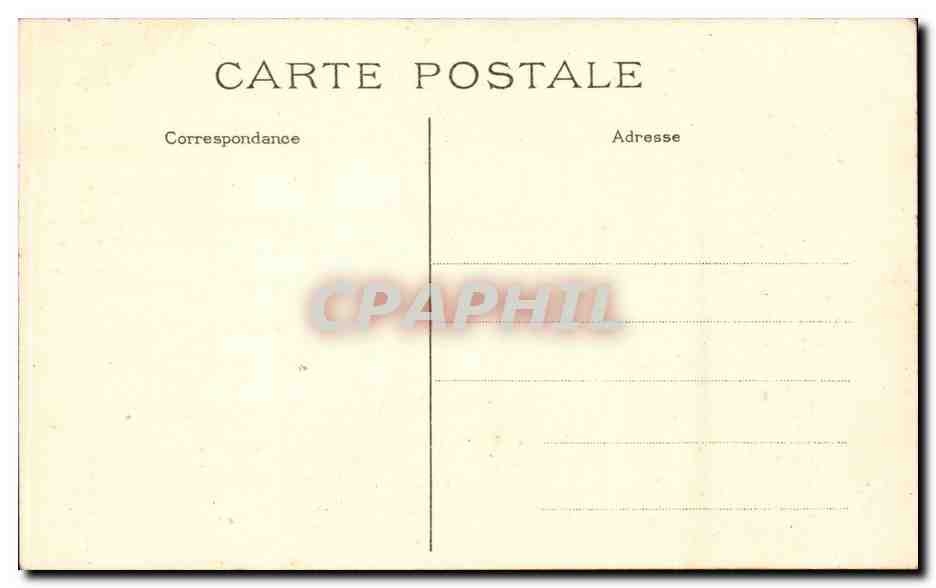 CPA Paris Place de la Bastille Colonne de Juillet — Rückseite