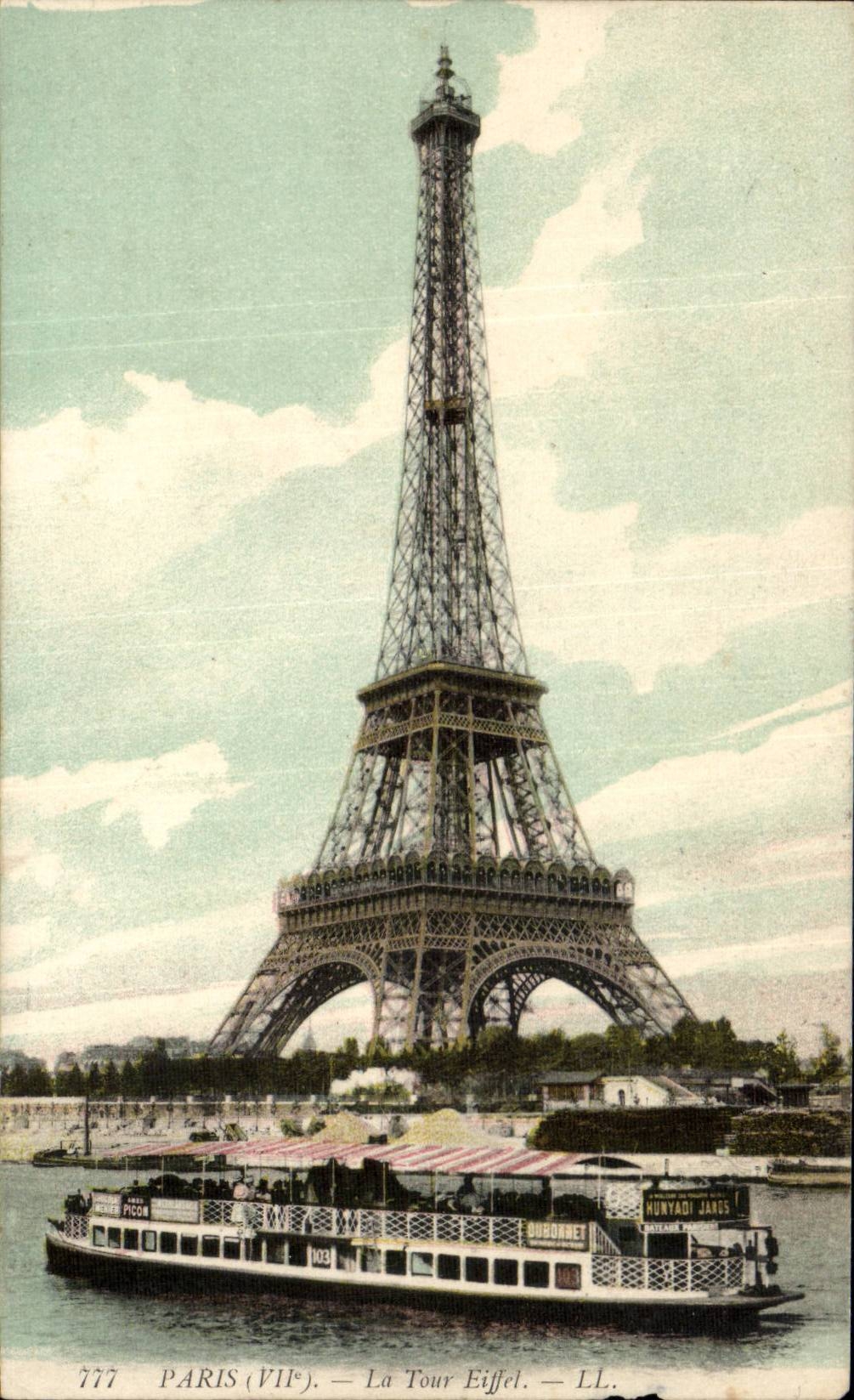 CPA Paris La Tour Eiffel Peniche