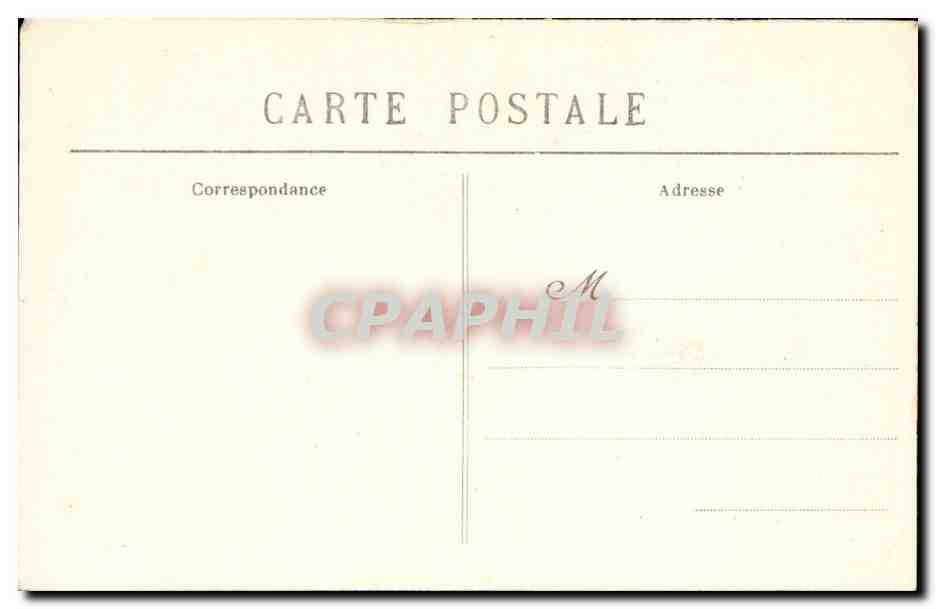 CPA Paris La porte Saint Denis — Verso