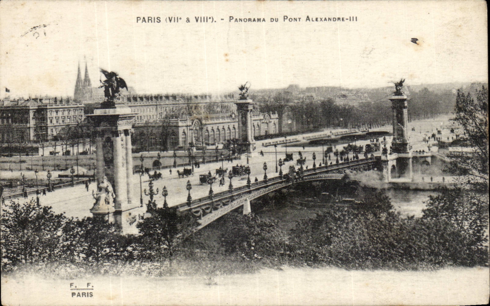 CPA Paris Pont Alexandre III
