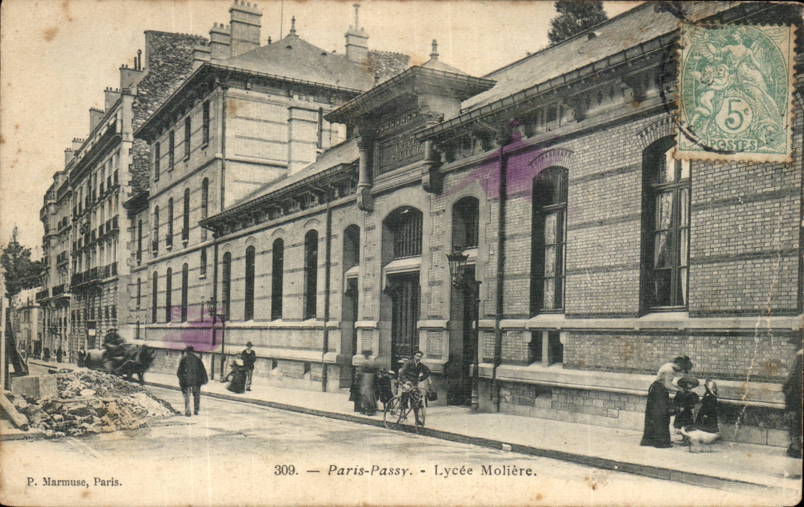 CPA Paris Passy Lycee moliere