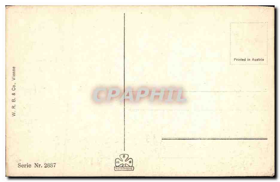 Fantaisie -- Couple - Beregere - mouton- instrument - musique - shepherdess - music - sheep - CPA  — Rückseite