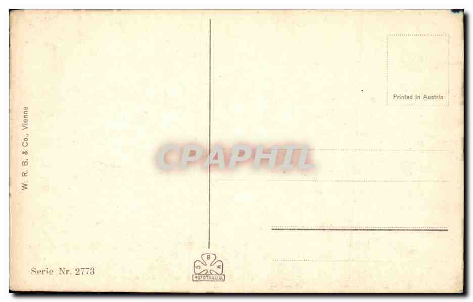 Fantaisie -- Femme - Beregere - Enfant - mouton- shepherdess - sheep - CPA  — Rückseite