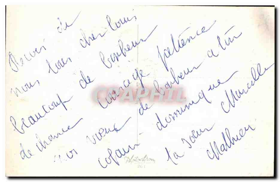 Fleurs - Flowers - Muguet - Lily of Valley - Porte Bonheur - CPA (avec brillants en relief) — Rückseite