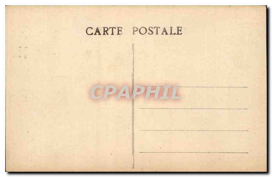 CPA Dijon Musee Cheminee Salle des gardes — Rückseite