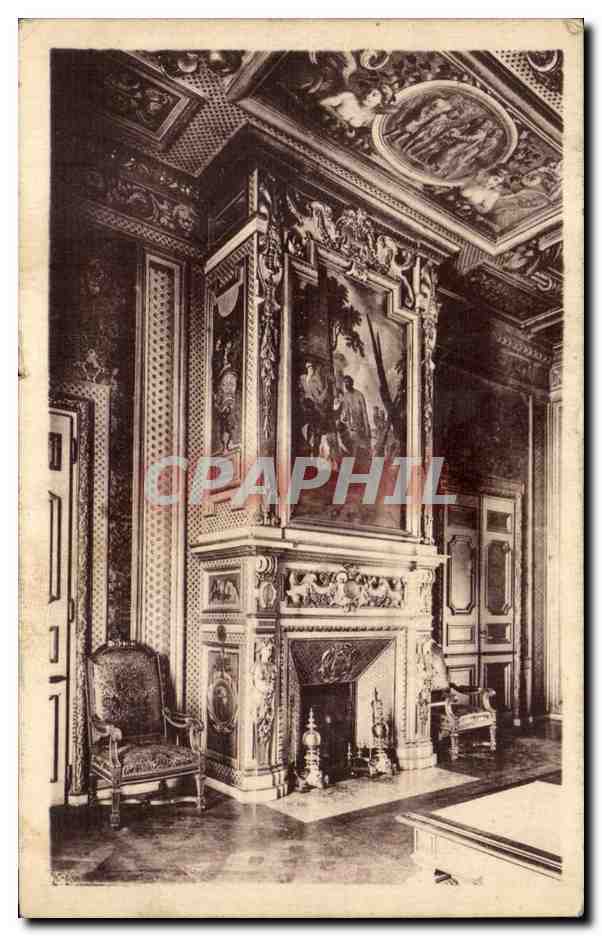 CPA Lisieux Ancien palais episcopal La cheminee
