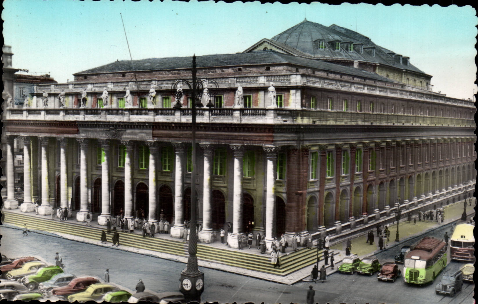 CPSM Bordeaux Le grand theatre