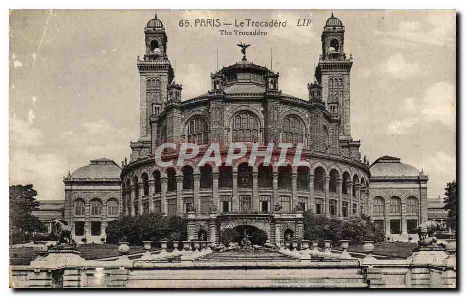 Paris CPA Trocadero